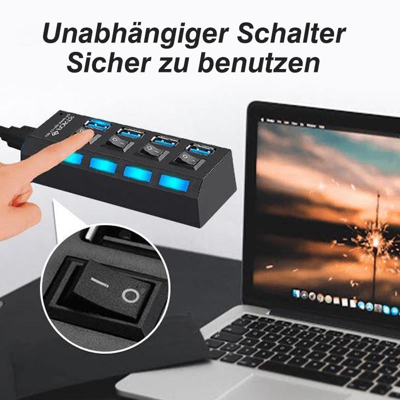 🔥High Speed Multi-Port USB Hub