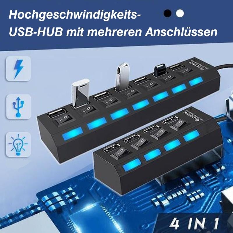 🔥High Speed Multi-Port USB Hub