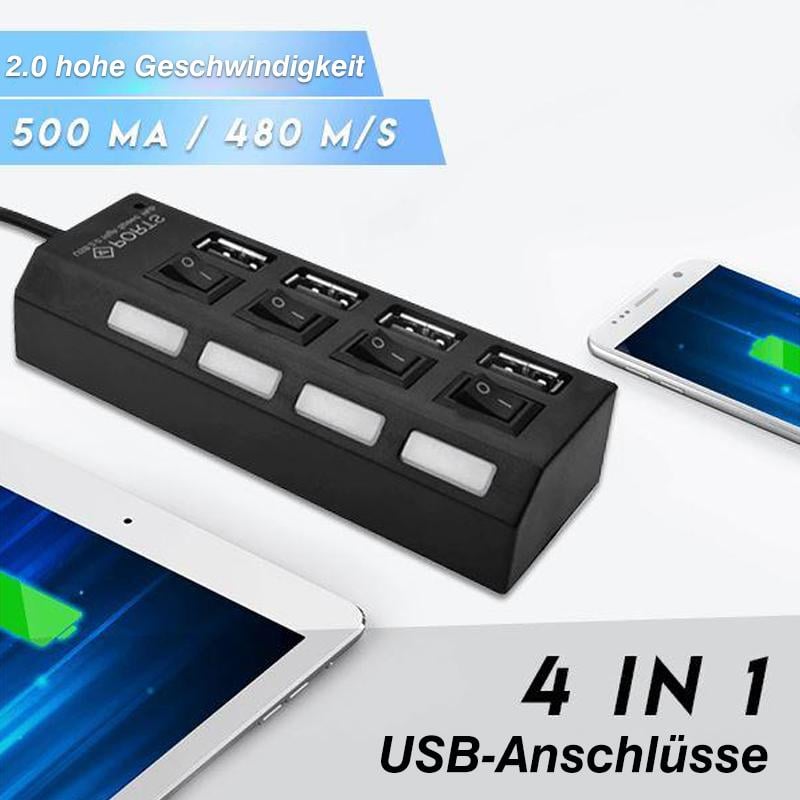 🔥High Speed Multi-Port USB Hub
